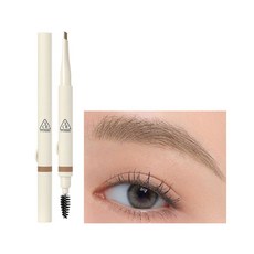 3CE 이지 브로우 디자이닝 펜슬 ﻿0.13 g, SOFT ASH BROWN, 1개