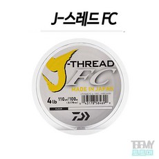 다이와 J-스레드 FC 쇼크리더 카본목줄 1호~10호, 3.5호(14LB), 1개