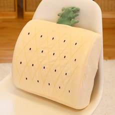 큐티 캐릭터 인테리어 등받이 쿠션, O