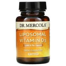 Dr. Mercola 리포소말 비타민D3 5 000IU 캡슐 90정