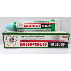 Mopiko Ointment 벌레물림 간지러움 통증완화 모기연고 가려움 방지 크림 20g, 1개