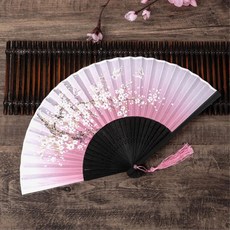 접이식부채 휴대용 대나무부채 여름필수품 남자부채 답례품 무용부채, 1개