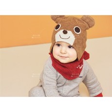 7꺾다 MIKIHOUSE 곰돌이 스타일링 모자