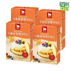 곰표 수플레 팬케익믹스 420g x 4, 420mg, 4개