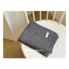 고비캐시미어체크머플러