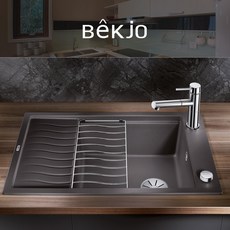 백조씽크 블랑코 엘론 ELON XL 8 독일 싱크대 씽크대 가정용 사각볼 주방 인테리어 리모델링 배수구포함