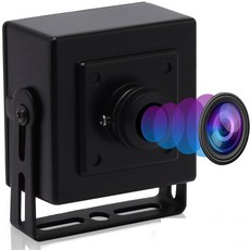 ELP USB 산업용 카메라 울트라 HD 웹캠 프리 드라이버 광각 미니 비디오 1080P 16MP, ELP-USB16MP01-BL180, 1개