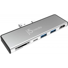 j5표면 Pro 7(은색)용 ULTRADRIVE MINIDOCK 생성, 단일상품, 단일상품