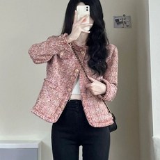  ModernFashion 여성 빅사이즈 트위드 자켓  상품 이미지