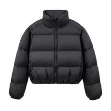 코디코치 여성 소세지 패딩 하이넥 카라 숏 점퍼 캐주얼 경량