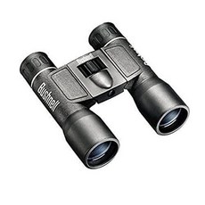 Bushnell 파워뷰 루프 프리즘 쌍 블랙 10x25mm 접이식 컴팩트 사이즈, Binocular