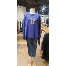 뉴코아강남오즈세컨 버튼소매티셔츠O21j8tto561w