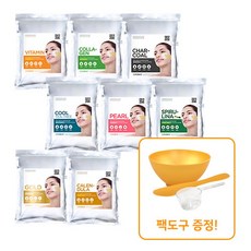 린제이 화해1위 프리미엄 모델링팩 8종 1kg+팩도구3종, 선택완료, 쿨 티트리 모델링팩