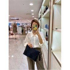 ORYANY 홀리 퀼팅 R 클러치 블랙 O0FBCL40 009