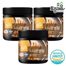 [토종마을] HACCP인증 시나몬분말 200g, 3개