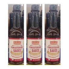 벌맨스 마리네이드 우스터소스 296ml 3팩, 1개