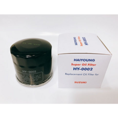 오토바이 오일필터 OIL FILTER 스즈키 캔타입 범용 오일필터 0002, 1개