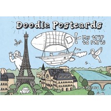 (영문도서) My Trip to Paris: Doodle Postcards Paperback, Ulysses Press, English, 9781612434292