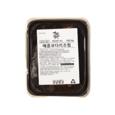 강남밥상 매콤코다리조림 250g X 2개, 1개