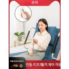 노인 뒤집기용 전동 등받이 마비 임산부용 전동 등받이 홈 겟업 및 마비용 등받이 보조력 리프팅 매트리스, 2_2_2_백 리프트가 있는 숏 기본 스타일