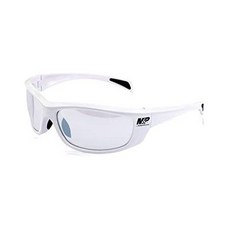 Smith Wesson MP Whitehawk Full Frame with No-Slip Rubber Impact Resistance and Anti-Fog Lenses, One Color_Clear Mirror, One Color