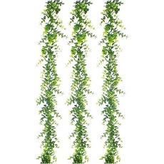 Home Decor Artificial Vines Hanging Plants Table Greenery Garland Wreath Vines Front Door Wreath G, A, 1개