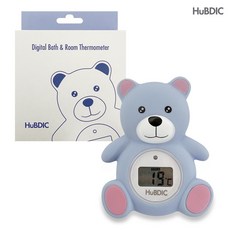 휴비딕 디지털 탕온도계(HBT-1) 곰돌이 온도계 유아