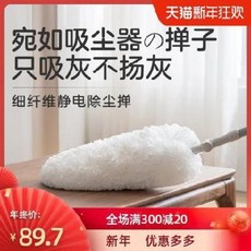 대청소용 밀대 닭털 먼지떨이 집 신축 청소 지붕 재털이 선 털 빠짐없이, 01 먼지떨이[신축가능65cm]