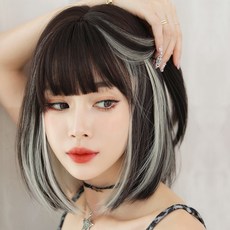 단발머리가발