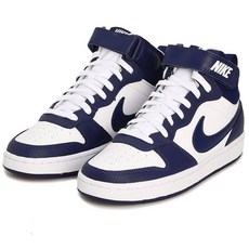 나이키코트바로우미드2화이트아우라