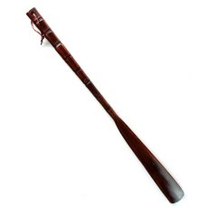 원목 구두주걱-약44.5cm 마디형 손잡이고리 구둣주걱/신발주걱/구두헤라/구두칼/신발헤라/사무실/식당/가정/신발장, 단일 수량