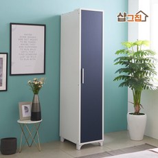 샵그집 센트 틈새옷장400, 화이트/B타입(봉2개)