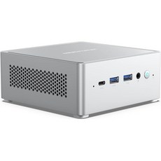 MINISFORM Mini PC NAB7Intel Core i712700H 코어20 스레드 14개 최대 4.7개GHz 32GB RAM DDR4 1TB PCIe4.0 SSD Du, 단일 - 인텔i712700