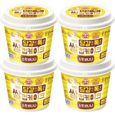 오뚜기 달걀하나톡넣는 쌀컵케이크 스윗바나나, 60g, 4개