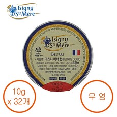 [Isingy] 이즈니생메르 무염버터포션, 32개, 10g