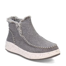Skechers 여성용 114274 패션 부츠 회색.