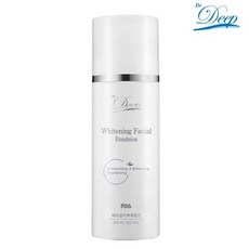 닥터딥 페이셜미백에멀젼 120ml 미백 기능성 화이트닝 로션, 없음, 상세설명 참조