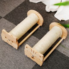  고양이 스크래쳐 수직 기둥 삼줄 사이잘 수직형, 일반형 고양이 스크래쳐 기둥 42cm 