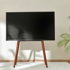 다드림마운트 이젤형티비거치대 TV스탠드 65인치 55인치 벽면밀착형 삼성LG호환 43인치, 블랙 (ARTEMIS M), 1개