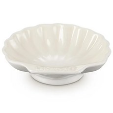 LE CREUSET 貝殼盤 小 蛋白霜 陶瓷點心盤 醬料碟, 1個