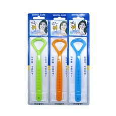 덴탈 혀클리너 혀상큼이 백태제거(색상램덤발송), 1개