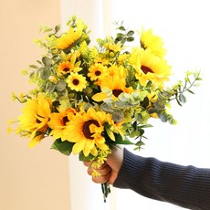 플라우스302 장미 수국 믹스 조화 부케 2p 퍼플 상품 이미지