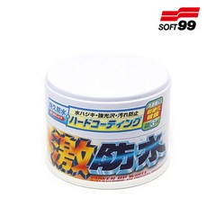 SOFT99 소프트99 격방수 코팅왁스 화이트 300g (W-65), 소프트99 (W-65) 격방수 코팅왁스 화이트 300g, 1개