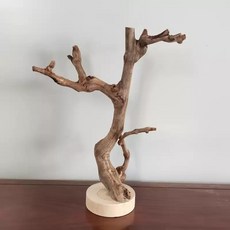 앵무새 놀이터 조류 나뭇가지 스탠드 업소용 인테리어, 60cm, 1개