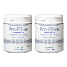 프로텍신 Pro Fibre 차전자피 식이섬유 반려견 반려묘 개 고양이 500g 2팩, 2개