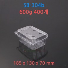 SB-304B 500g 400개 박스 과일포장용기, 1개