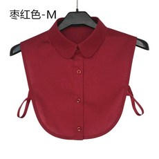 멀티 스타일리쉬 겨울 가을 여성 빅 야드 넥케이프 페이크카라 셔츠칼라 장식 둥근뿔