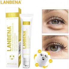 Peptide Wrinkle Eye Serum Anti-Puffiness Eye Roller Massages for Remove Fine Lines Dark Circle Eye Bag + Skin Anti-Agi, 1, 단일옵션