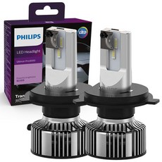 필립스 합법인증 얼티논 프로 LED 3002 H7 HB3(9005) 자동차전구, H4, 1세트