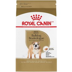 Royal Canin Bulldog 성인 품종 30파운드(1팩), 1개